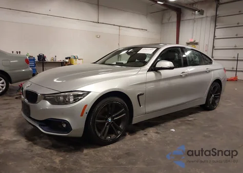 2018 BMW 430I Gran Coupe xDrive из США, поврежденный, VIN WBA4J3C51JBB97452